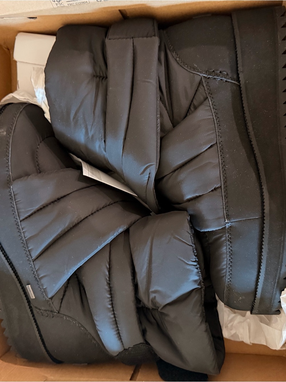 UGG Montara Quilted Short Boot - Black